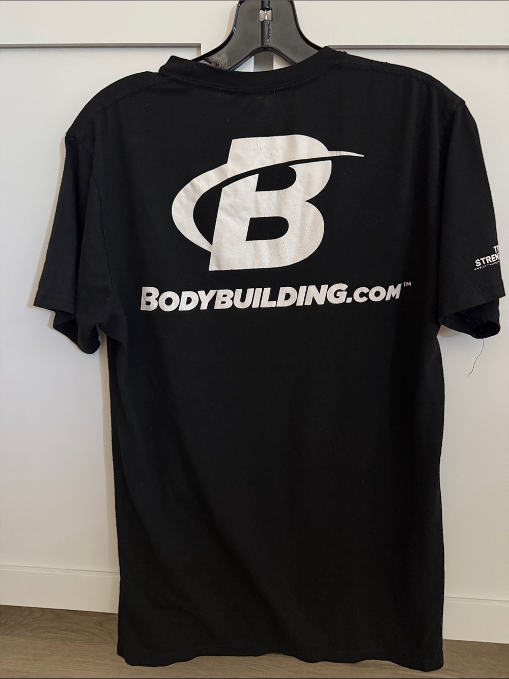 Men's Black Logo Short Sleeve Tee - Picture 2 of 2